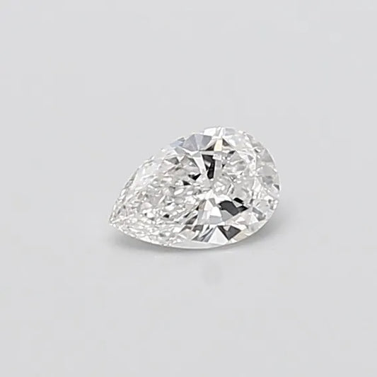 0.26ct Pear Lab Grown Diamond (Colour D, Clarity VVS2, IGI Certified)