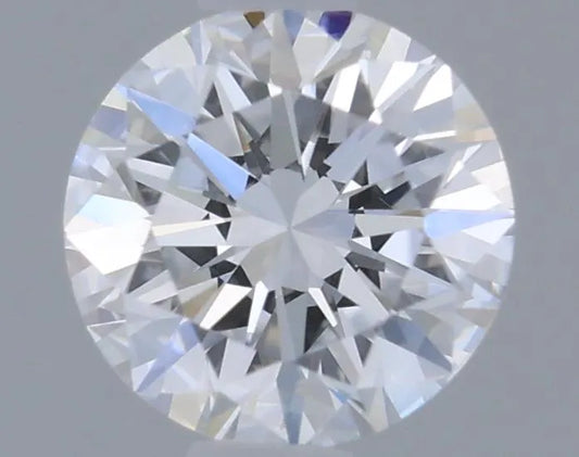 0.26ct Round Lab Grown Diamond (Colour D, Clarity VVS2, Cut EX, IGI Certified)