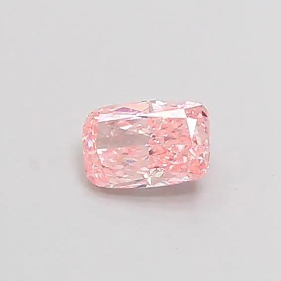 0.27ct Cushion modified Lab Grown Diamond (Colour Fancy Vivid Pink, Clarity VVS2, IGI Certified)