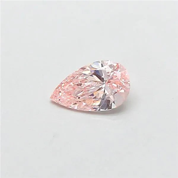 0.27ct Pear Lab Grown Diamond (Colour Fancy Intense Pink, Clarity VS1, IGI Certified)