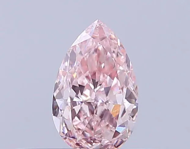 0.27ct Pear Lab Grown Diamond (Colour Fancy Pink, Clarity VS1, IGI Certified)