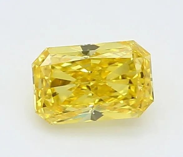 0.27ct Radiant Lab Grown Diamond (Colour Fancy Vivid Yellow, Clarity VVS2, IGI Certified)