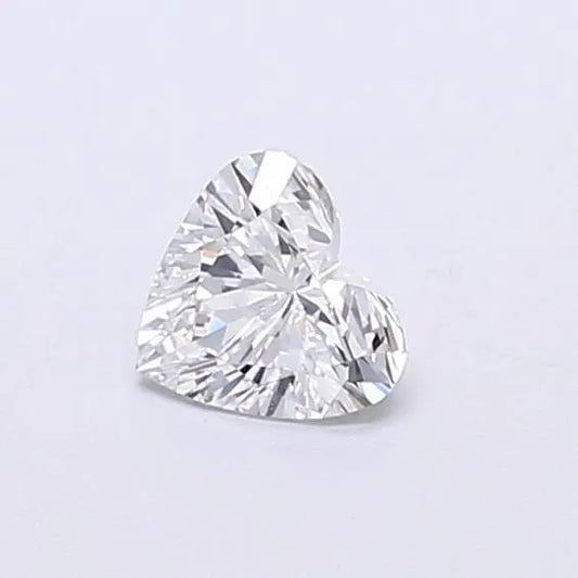 0.28ct Heart Lab Grown Diamond (Colour D, Clarity VS1, IGI Certified)