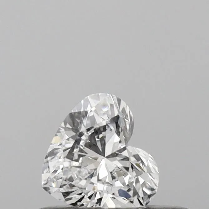0.28ct Heart Lab Grown Diamond (Colour D, Clarity VVS2, IGI Certified)