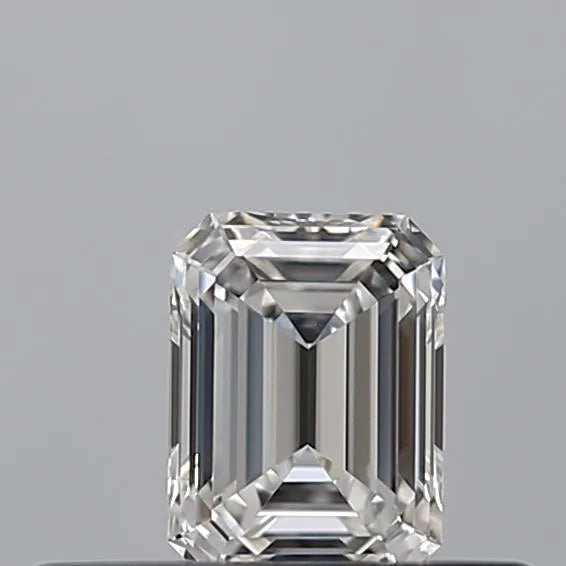0.29ct Emerald Natural Diamond (Colour E, Clarity IF, GIA Certified)