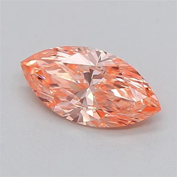 0.29ct Marquise Lab Grown Diamond (Colour Fancy Vivid Pink, Clarity VS1, IGI Certified)
