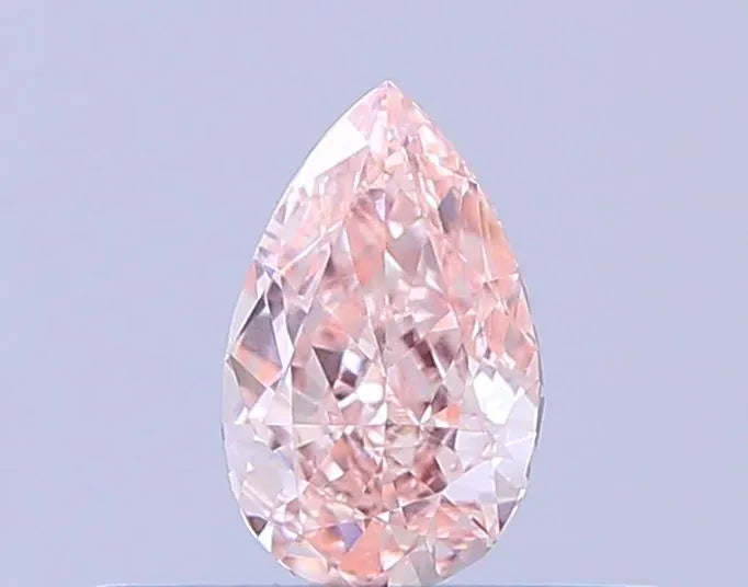 0.29ct Pear Lab Grown Diamond (Colour Fancy Light Brownish Pink, Clarity VS1, IGI Certified)