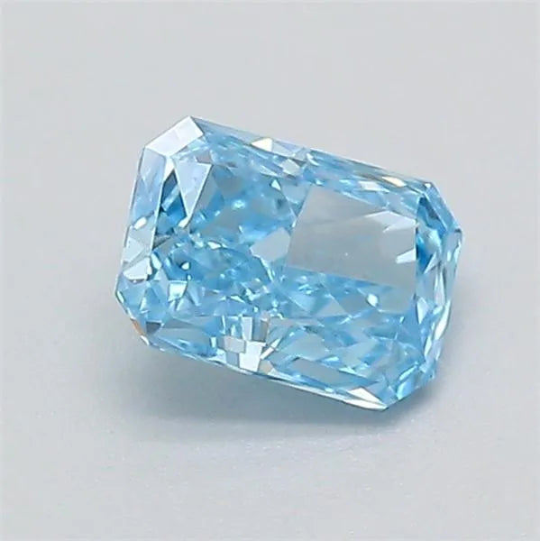 0.29ct Radiant Lab Grown Diamond (Colour Fancy Vivid Blue, Clarity VVS1, IGI Certified)