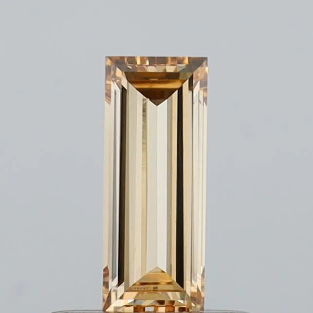 0.30ct Baguette Lab Grown Diamond (Colour Fancy Light Yellow, Clarity VS2, IGI Certified)