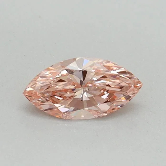 0.30ct Marquise Lab Grown Diamond (Colour Fancy Vivid Pink, Clarity VS1, IGI Certified)