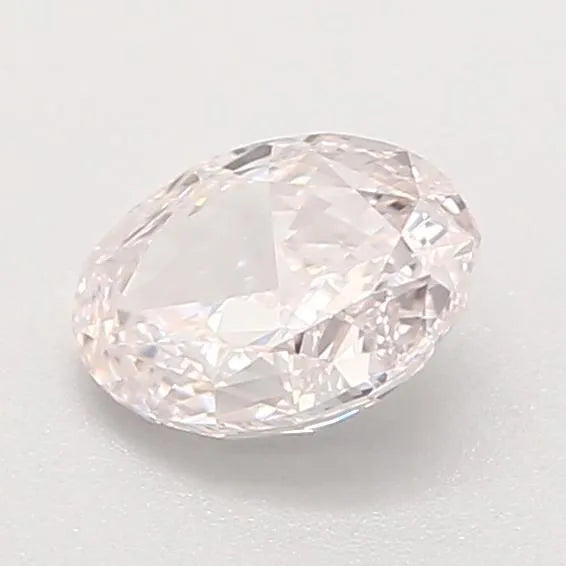 0.30ct Oval Natural Diamond (Colour Faint Pink, Clarity VVS2, GIA Certified)