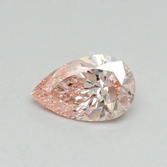 0.30ct Pear Lab Grown Diamond (Colour Fancy Intense Pink, Clarity SI2, IGI Certified)