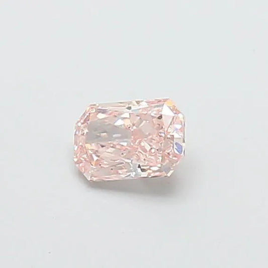 0.30ct Radiant Lab Grown Diamond (Colour Fancy Light Pink, Clarity VS2, IGI Certified)
