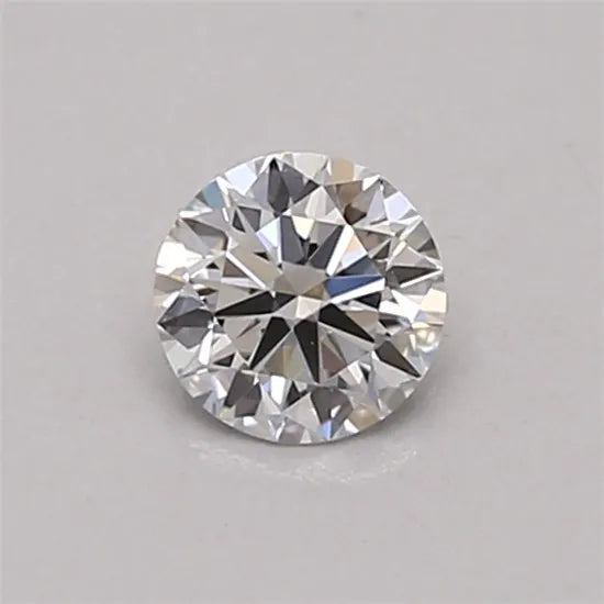 0.30ct Round Lab Grown Diamond (Colour D, Clarity VVS1, Cut EX, IGI Certified)