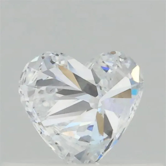 0.31ct Heart Lab Grown Diamond (Colour D, Clarity VVS2, IGI Certified)