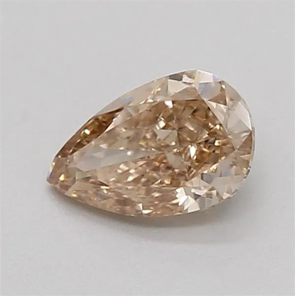 0.31ct Pear Lab Grown Diamond (Colour Very Light Brown, Clarity VVS1, IGI Certified)