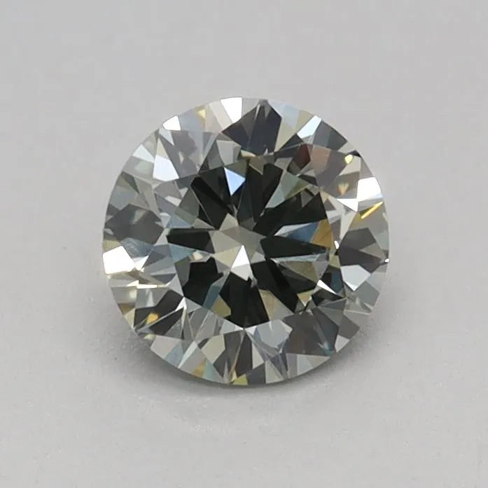 0.31ct Round Lab Grown Diamond (Colour Fancy Intense Green, Clarity VVS2, Cut EX, IGI Certified)