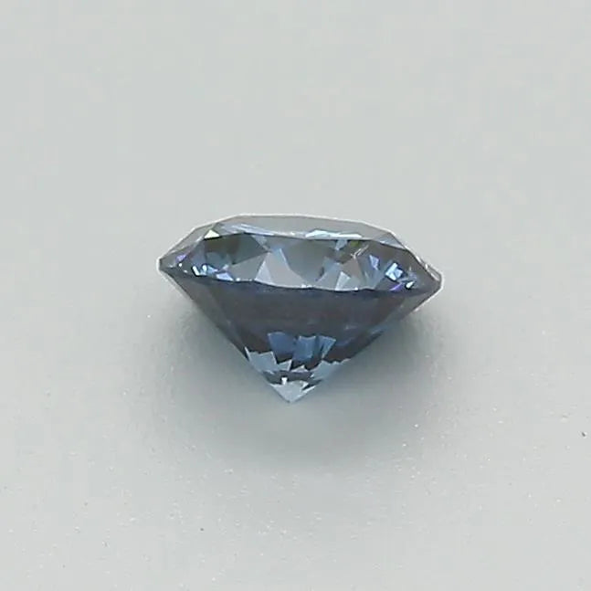 0.31ct Round Lab Grown Diamond (Colour Fancy Vivid Yellow, Clarity SI2, Cut EX, IGI Certified)