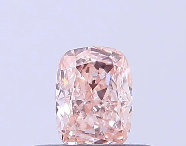 0.32ct Cushion modified Lab Grown Diamond (Colour Fancy Light Brown Pink, Clarity VS1, IGI Certified)