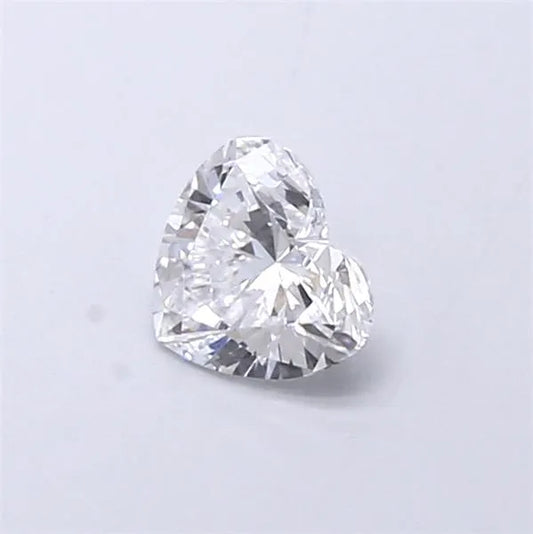 0.32ct Heart Lab Grown Diamond (Colour D, Clarity IF, IGI Certified)