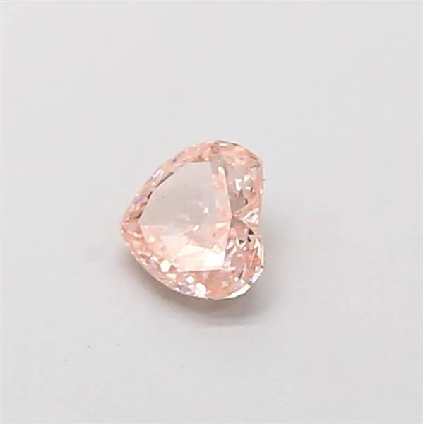 0.32ct Heart Lab Grown Diamond (Colour Very Light Orangey Brown, Clarity VS2, IGI Certified)