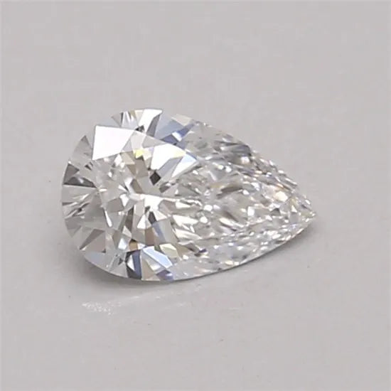 0.32ct Pear Lab Grown Diamond (Colour D, Clarity FL, Cut EX, IGI Certified)