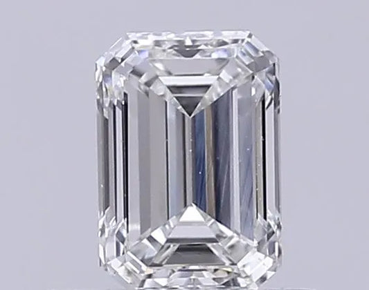 0.33ct Emerald Lab Grown Diamond (Colour G, Clarity VVS2, IGI Certified)