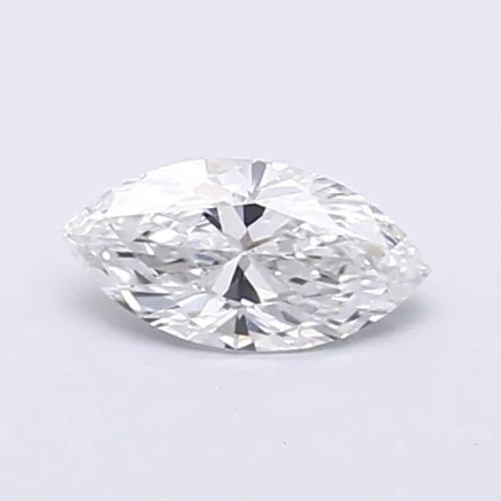 0.33ct Marquise Lab Grown Diamond (Colour D, Clarity VVS2, IGI Certified)