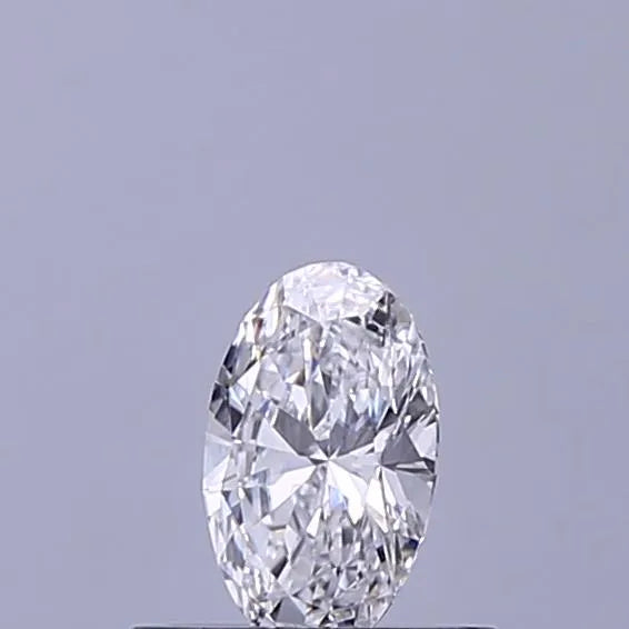 0.33ct Oval Lab Grown Diamond (Colour D, Clarity VVS2, IGI Certified)