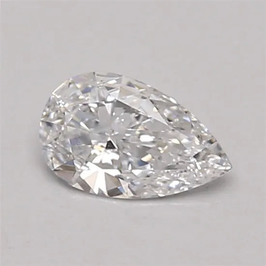 0.33ct Pear Lab Grown Diamond (Colour D, Clarity VVS2, Cut VG, IGI Certified)
