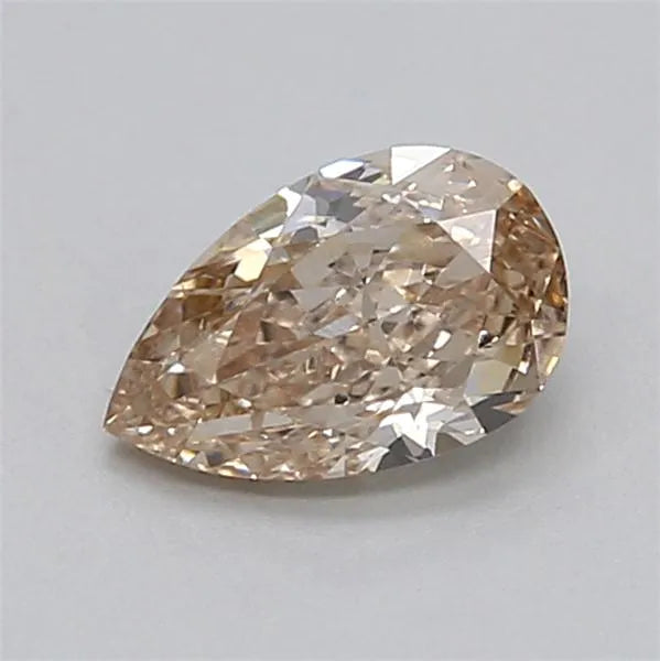 0.33ct Pear Lab Grown Diamond (Colour Very Light Brown, Clarity VS2, IGI Certified)