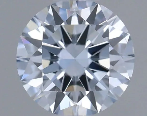 0.33ct Round Lab Grown Diamond (Colour Light Blue, Clarity VS1, Cut EX, IGI Certified)