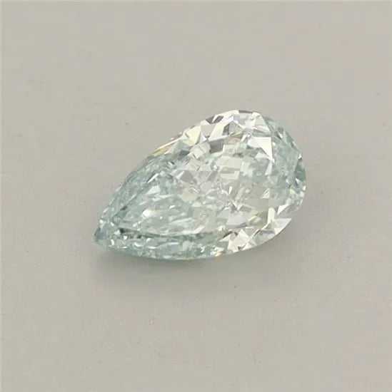 0.34ct Pear Lab Grown Diamond (Colour Fancy Intense Green, Clarity VS2, IGI Certified)