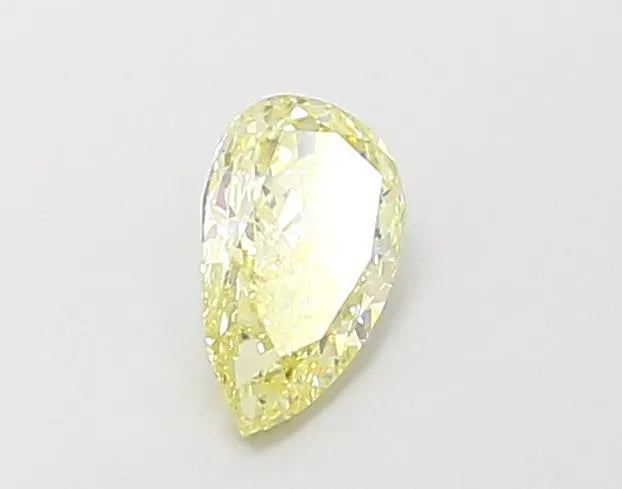 0.34ct Pear Lab Grown Diamond (Colour Fancy Light Yellow, Clarity VS2, IGI Certified)