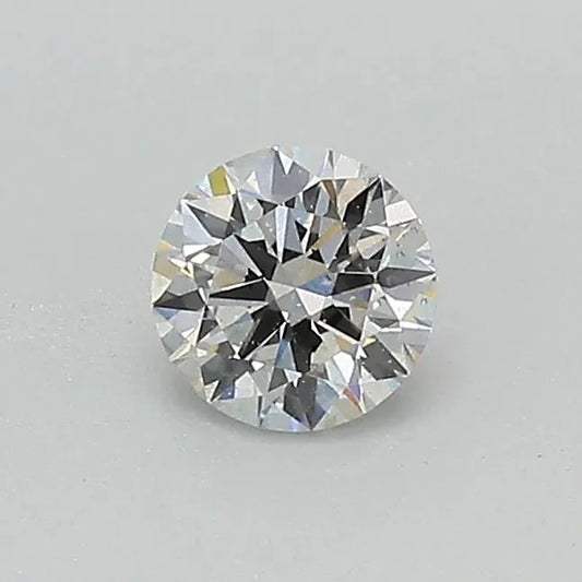 0.34ct Round Lab Grown Diamond (Colour F, Clarity SI1, Cut EX, IGI Certified)