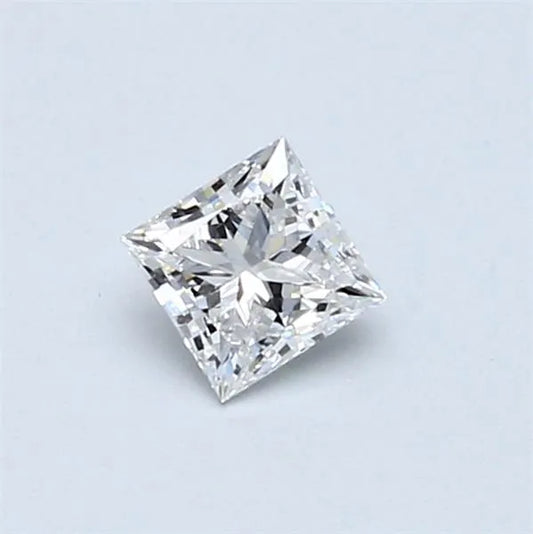 0.35ct Princess Lab Grown Diamond (Colour D, Clarity VVS2, GIA Certified)