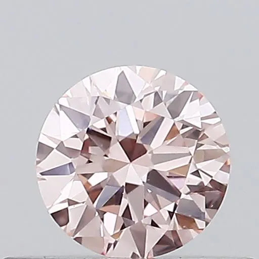 0.35ct Round Lab Grown Diamond (Colour Fancy Intense Pink, Clarity VS1, Cut VG, IGI Certified)
