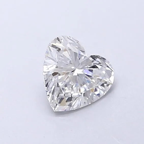 0.36ct Heart Lab Grown Diamond (Colour E, Clarity IF, IGI Certified)