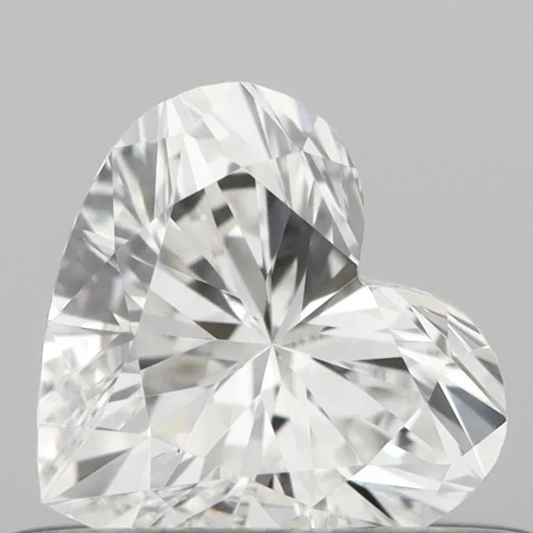 0.36ct Heart Lab Grown Diamond (Colour E, Clarity IF, IGI Certified)