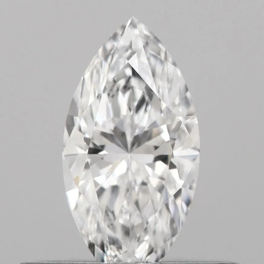 0.36ct Marquise Lab Grown Diamond (Colour D, Clarity VVS2, IGI Certified)