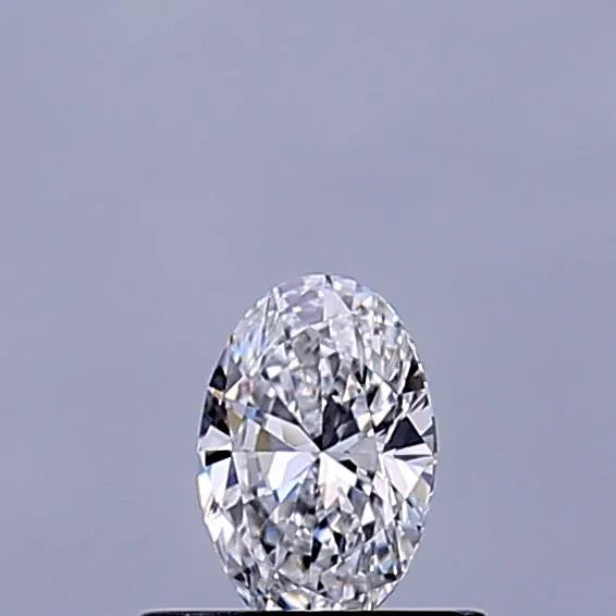 0.37ct Oval Lab Grown Diamond (Colour D, Clarity VVS2, IGI Certified)