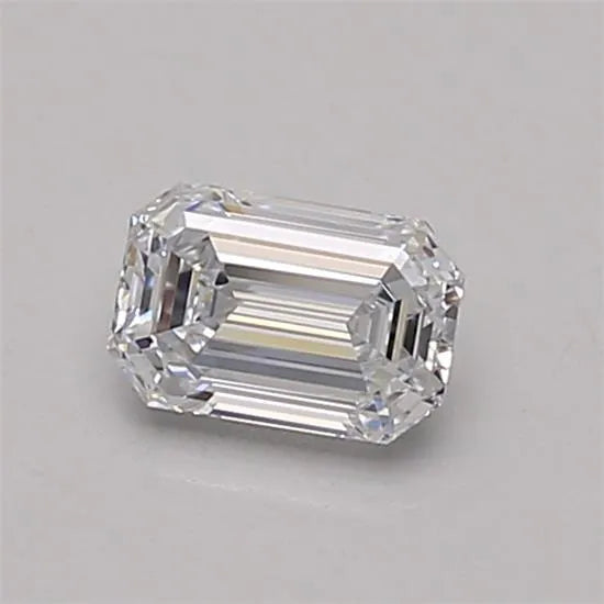 0.38ct Emerald Lab Grown Diamond (Colour E, Clarity VVS1, Cut EX, IGI Certified)