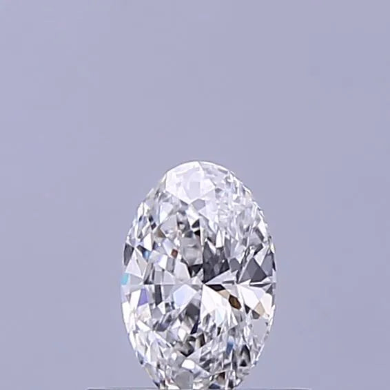 0.38ct Oval Lab Grown Diamond (Colour D, Clarity VVS2, IGI Certified)