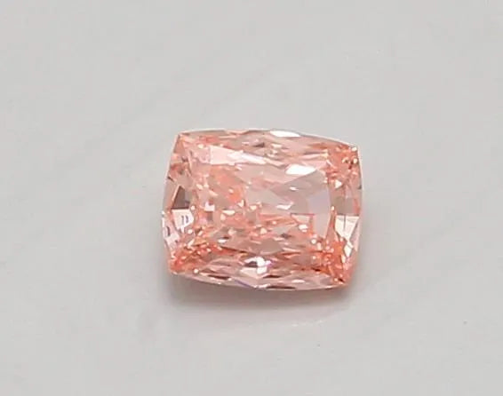 0.39ct Cushion modified Lab Grown Diamond (Colour Fancy Vivid Pink, Clarity VVS2, IGI Certified)