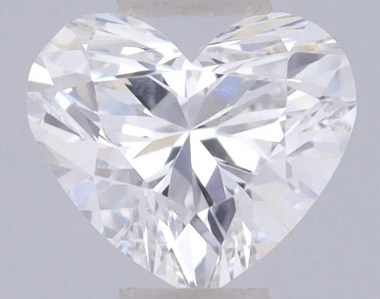 0.39ct Heart Lab Grown Diamond (Colour E, Clarity VVS2, IGI Certified)