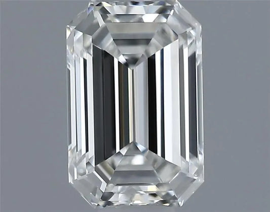 0.40ct Emerald Natural Diamond (Colour F, Clarity VVS1, GIA Certified)