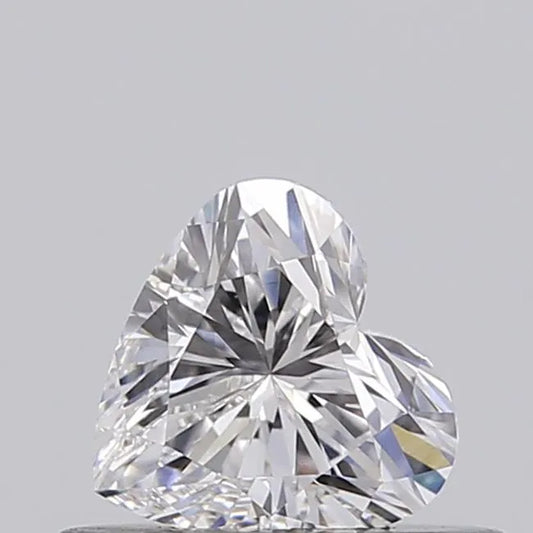 0.40ct Heart Lab Grown Diamond (Colour D, Clarity VVS1, IGI Certified)