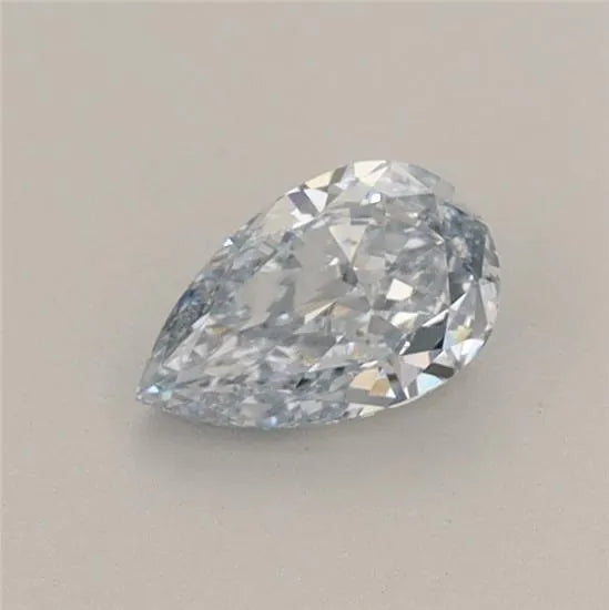 0.40ct Pear Lab Grown Diamond (Colour Fancy Blue, Clarity VVS2, IGI Certified)