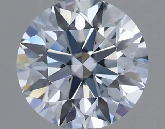 0.40ct Round Lab Grown Diamond (Colour Fancy Light Blue, Clarity VVS2, Cut EX, IGI Certified)