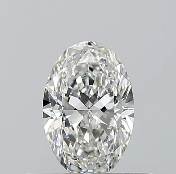 0.41ct Oval Natural Diamond (Colour H, Clarity VVS2, GIA Certified)